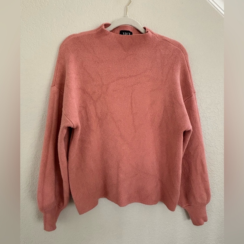 Vici mock neck sweater
